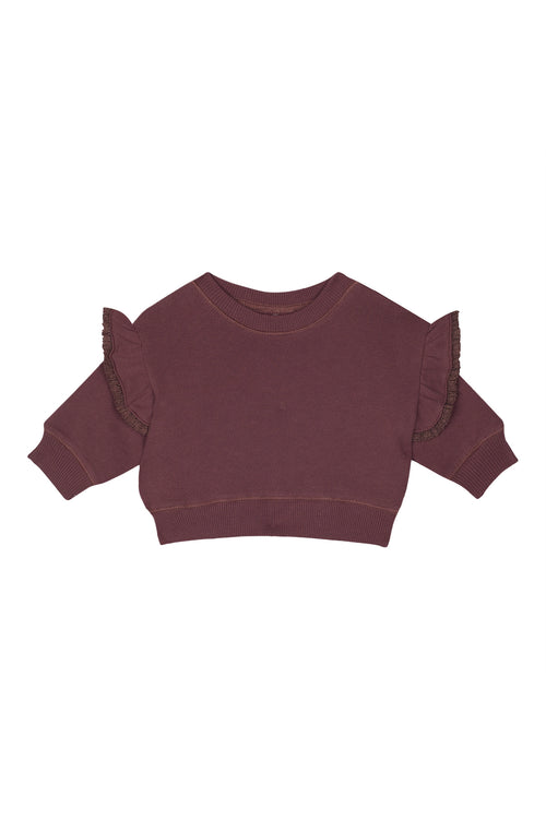 Baby Dusty Plum Sweatsuit, view 2