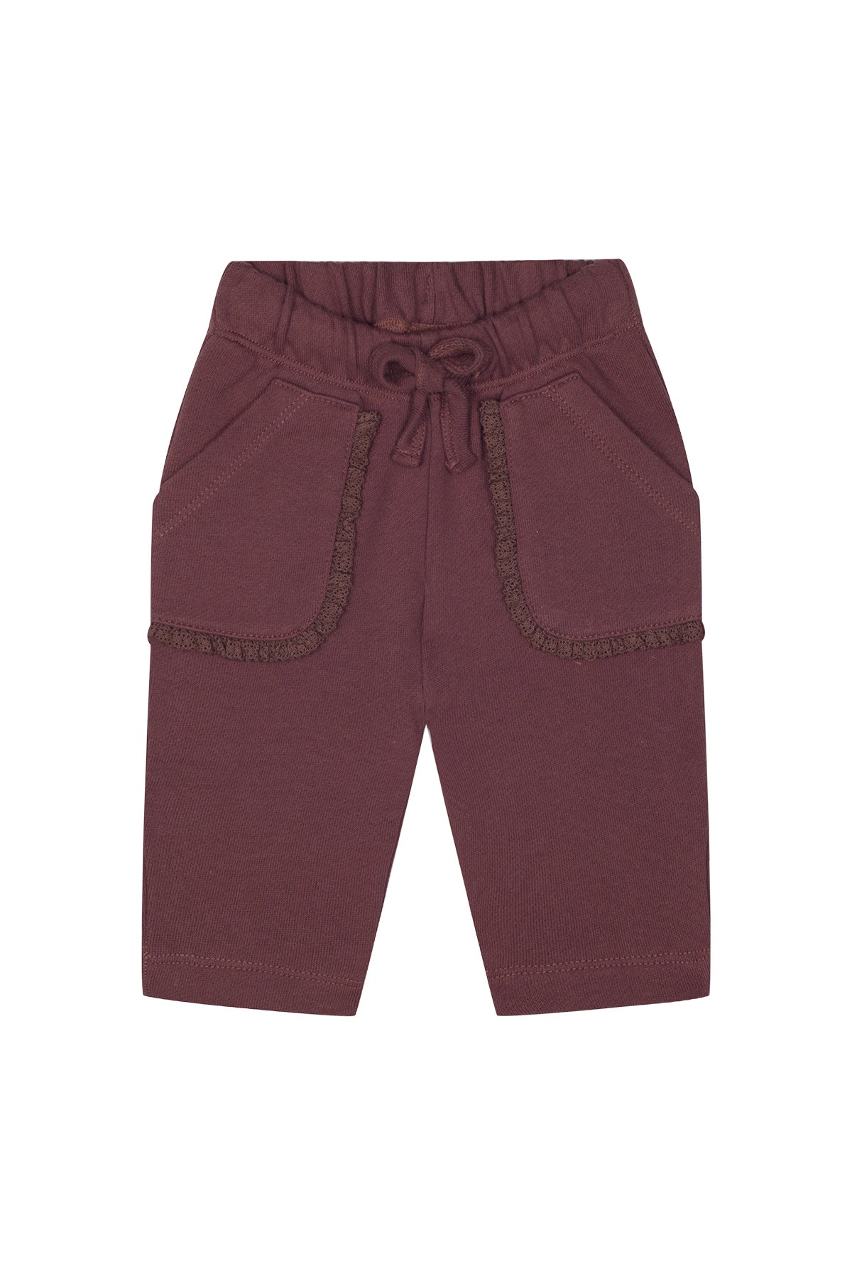 Baby Dusty Plum Sweatsuit, view 3