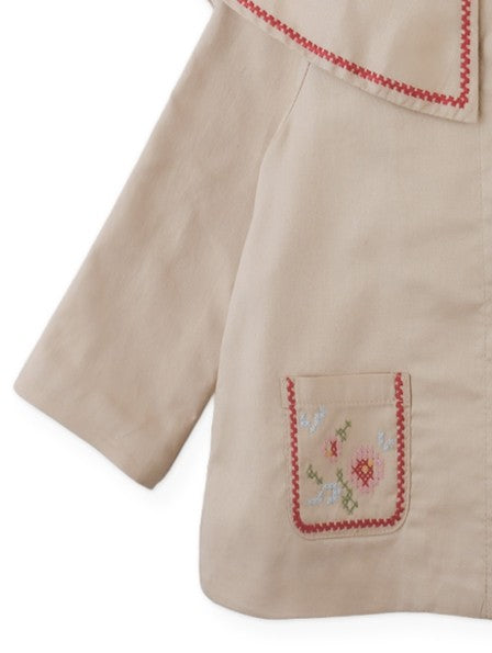 Beige Sybil Jacket, view 3