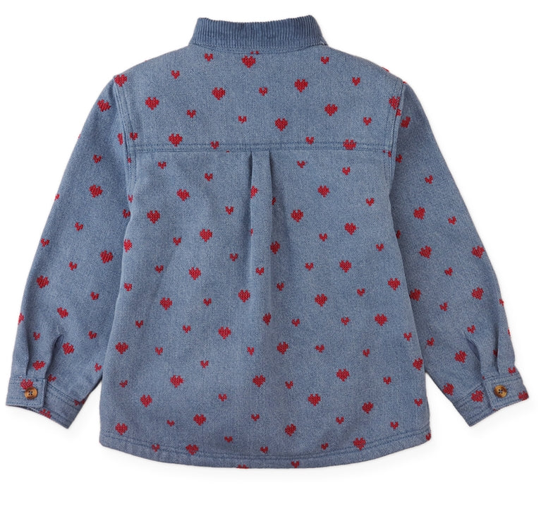 Blue Josefina Denim Shirt, view 2