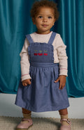 Blue Margot Cherry Dress, front