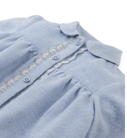 Blue Petunia Dress, view 4