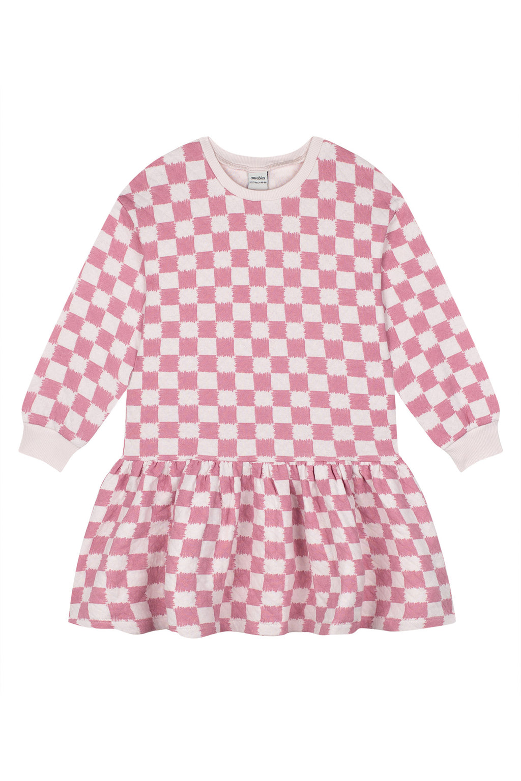 Cotton Check Dress, view 3