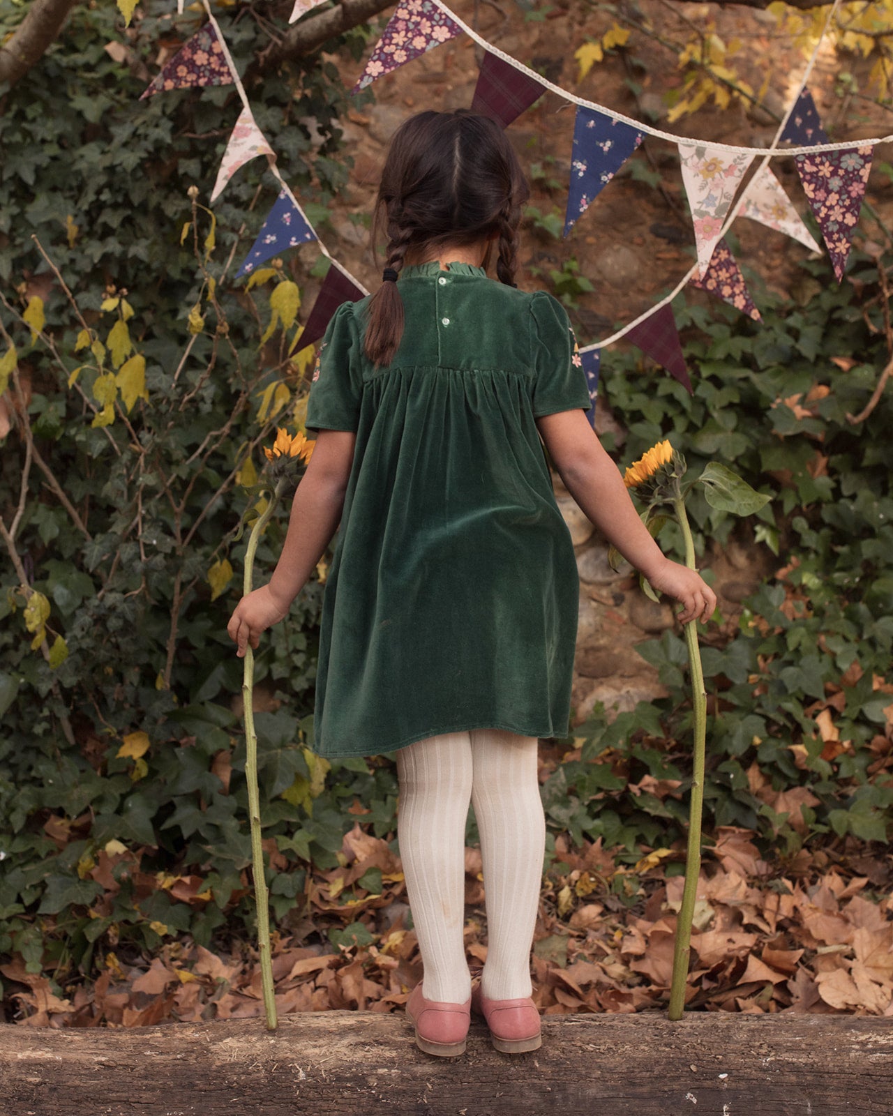 Erika Dress Forest, view 2