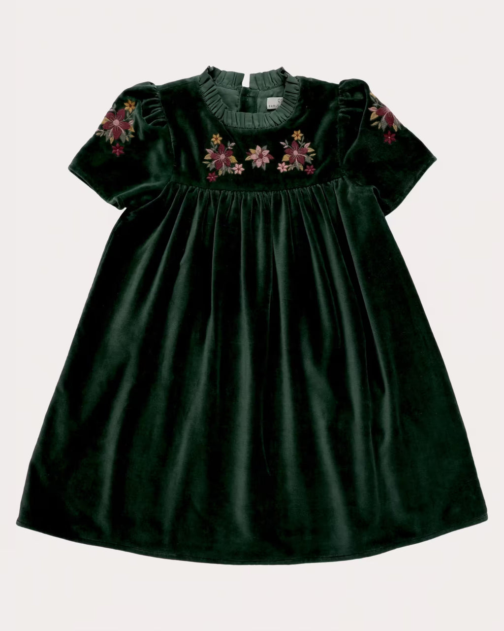 Erika Dress Forest, view 4