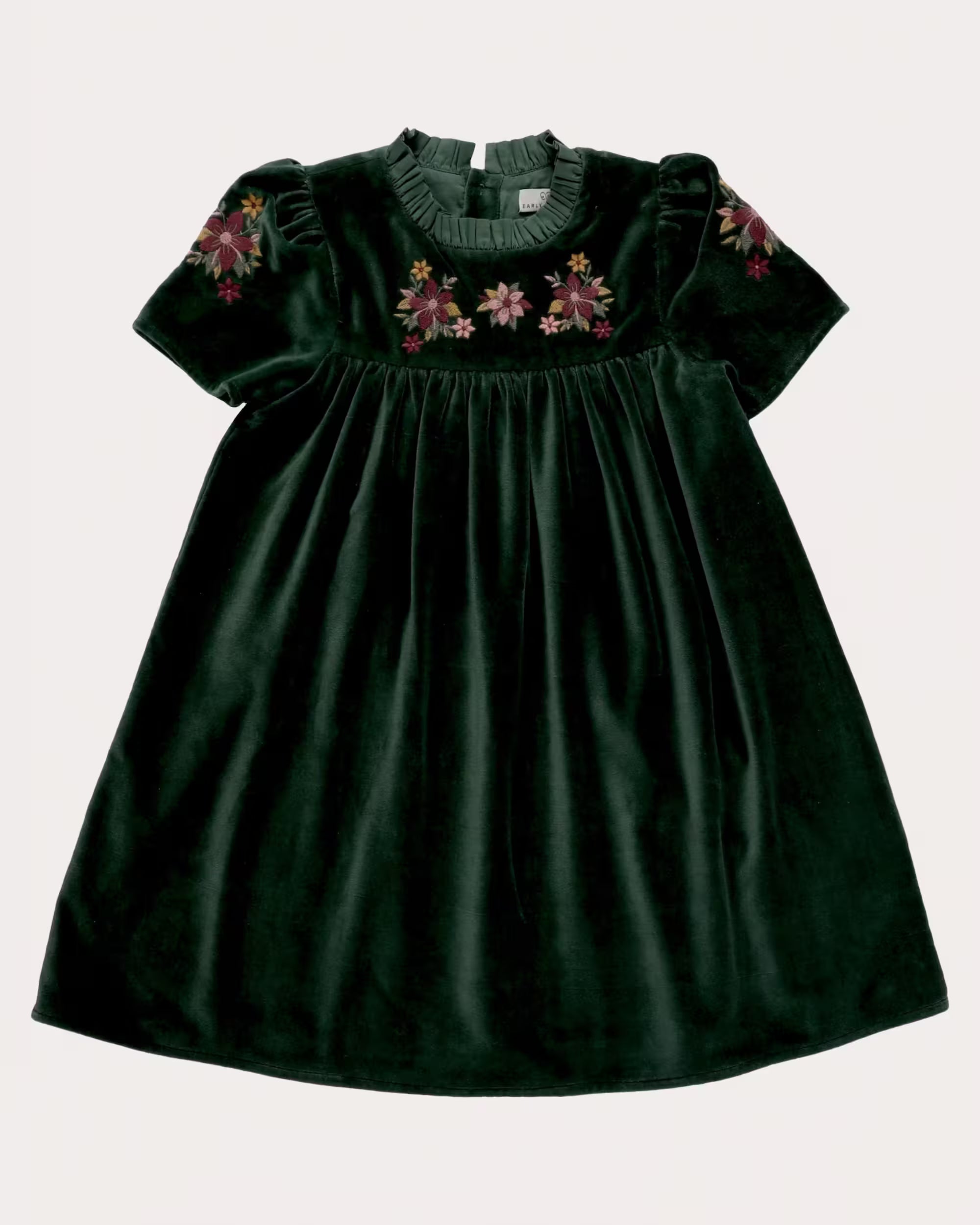 Erika Dress Forest, view 4