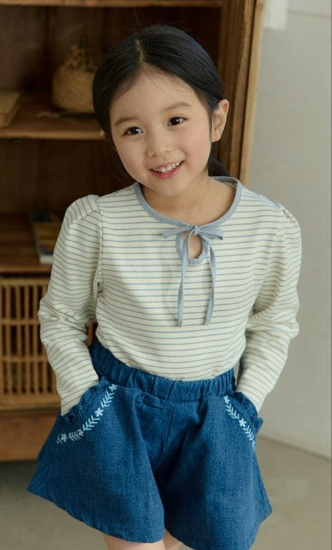 Mon Atelier Ribbon Stripe Tee, second view