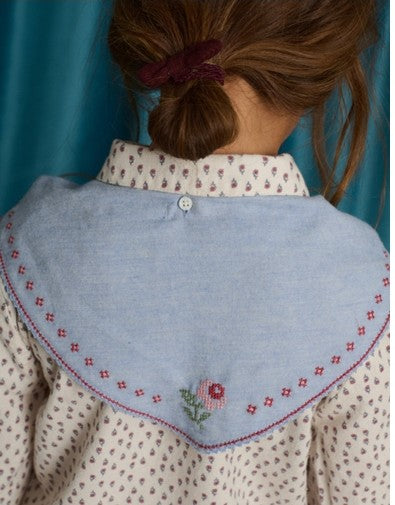 Off White Muriel Top & Scarf, view 3